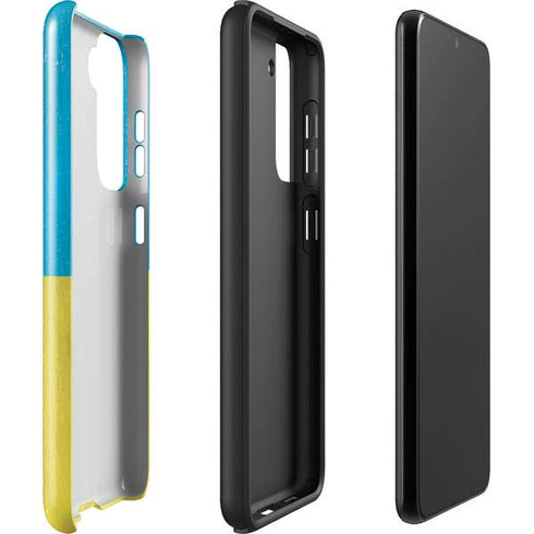 Ukraine Flag Distressed Galaxy S22 Plus Pro Case